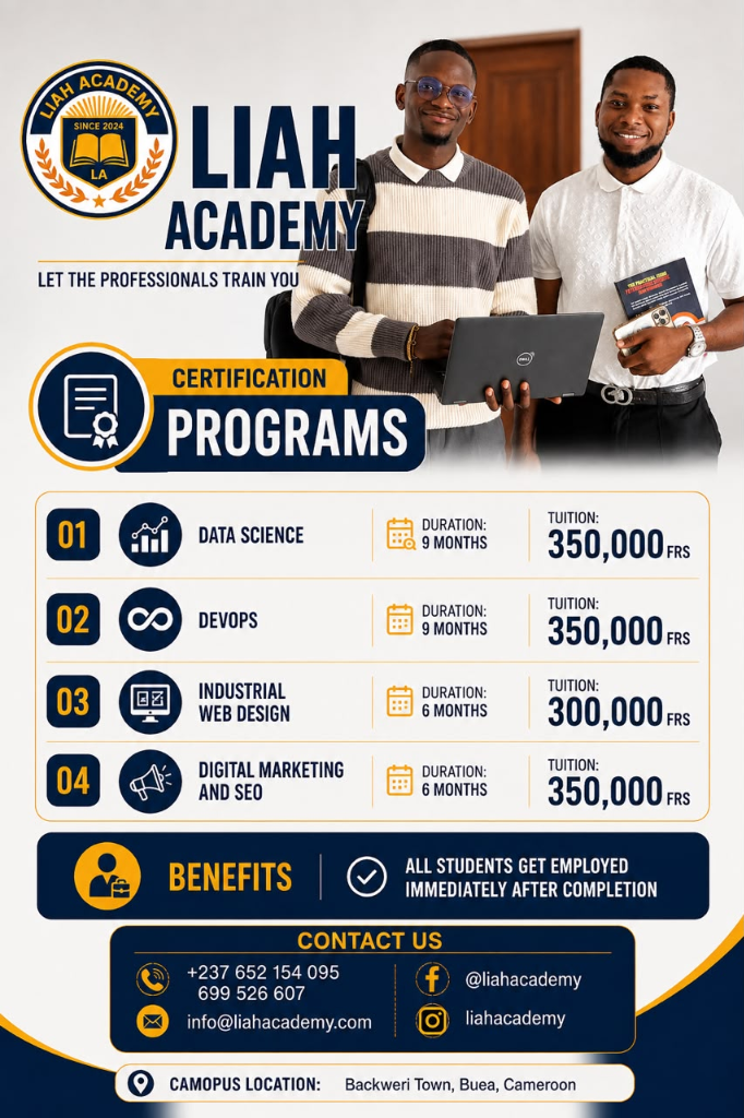 Liah Academy Certification Programs Admissions Now Open
